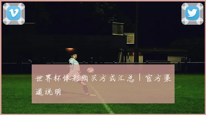 世界杯体彩购买方式汇总｜官方渠道说明
