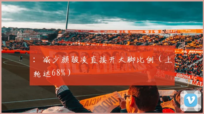 ：减少颜骏凌直接开大脚比例（上轮达68%）